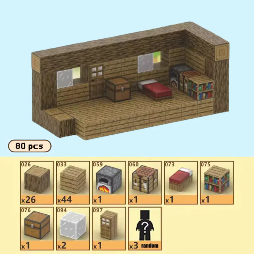 MagiCrea Blocks - Mini Casa (80 pcs)